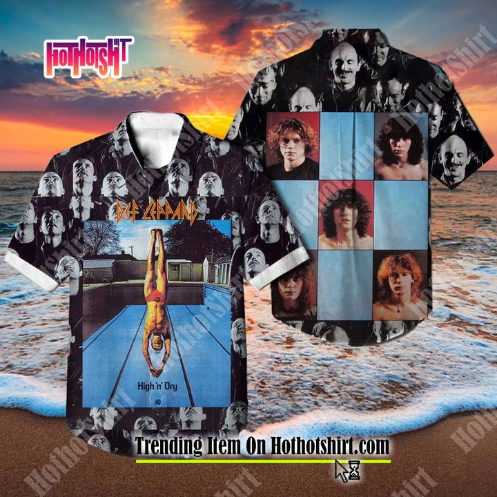 Def Leppard Rock Band High n Dry Hawaiian Shirt 2023