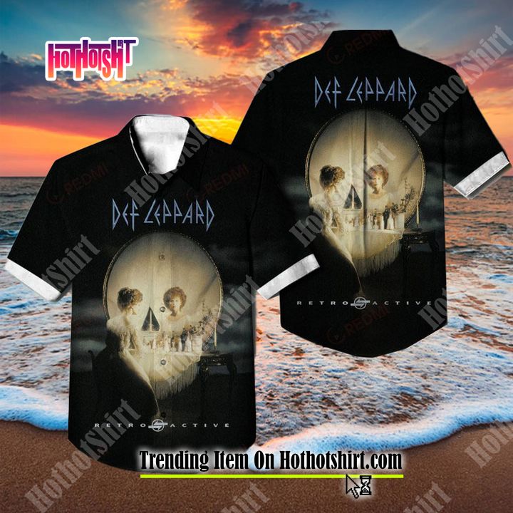 Def Leppard Rock Band Slang Hawaiian Shirt 2023
