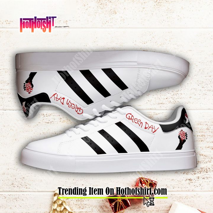 (Big Sale) Green Day Rock Band Stan Smith Trainers Shoes