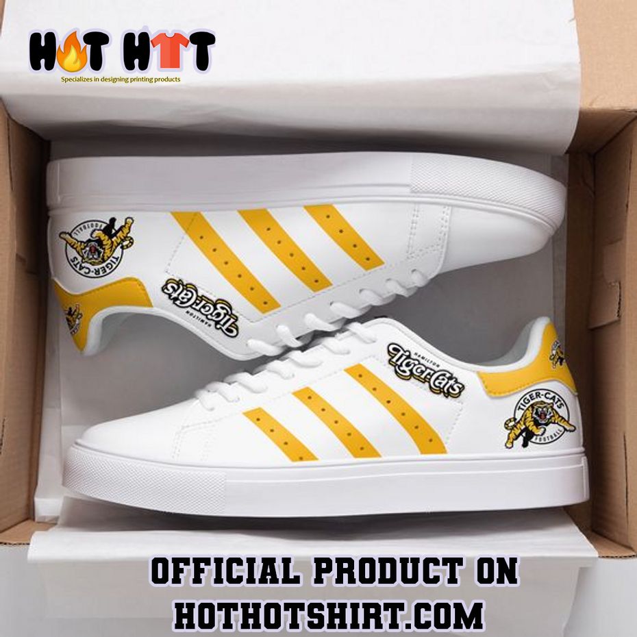 Hamilton Tiger-Cats Adidas Stan Smith Shoes
