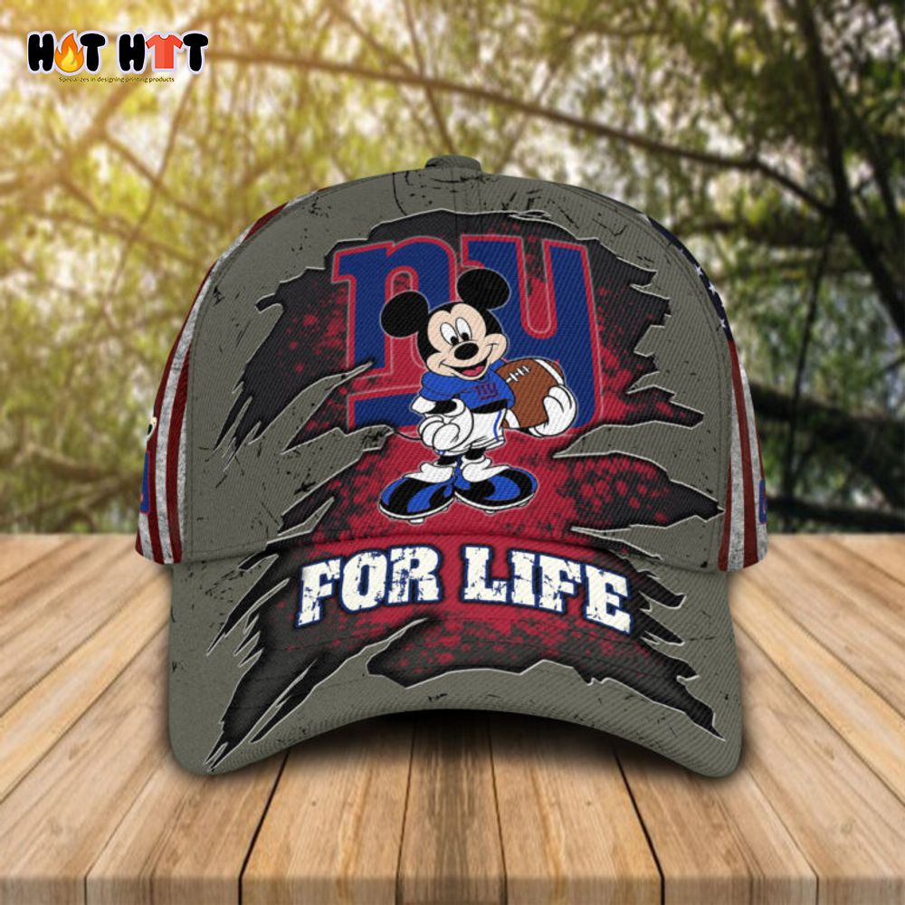 Mickey Mouse New Orleans Saints Logo For Life Cap Men And Women - Banantees