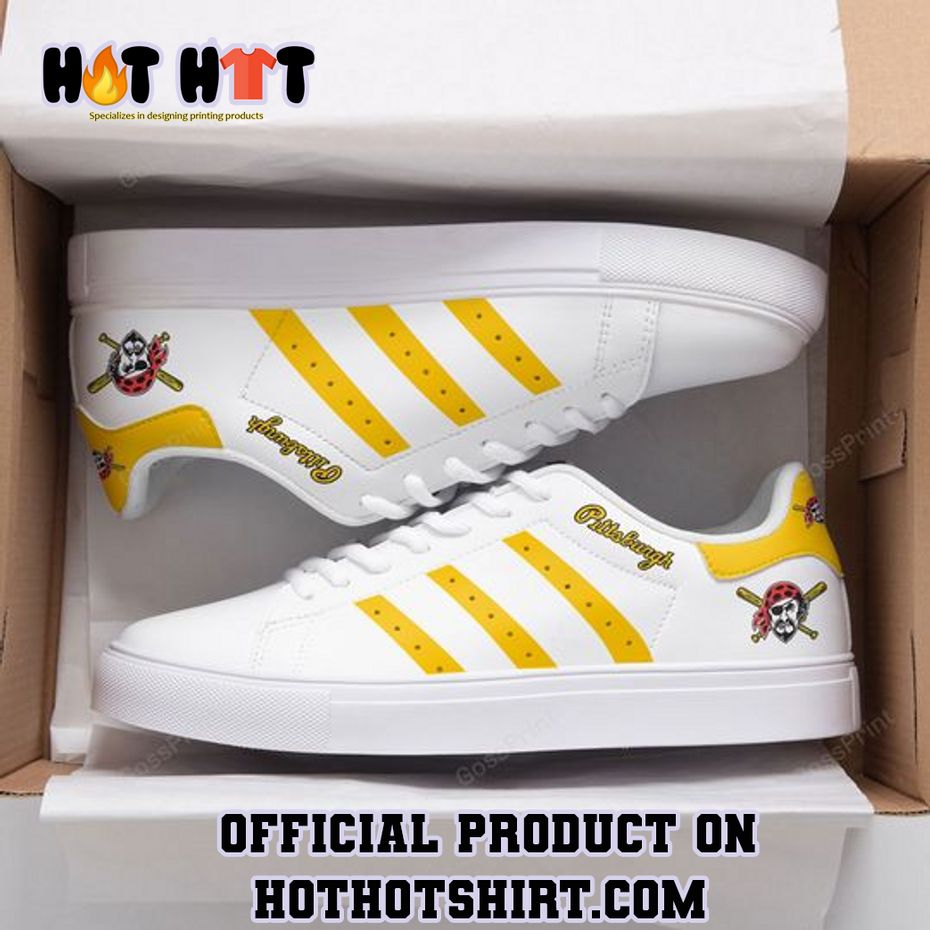 Pittsburgh Pirates Adidas Stan Smith Shoes