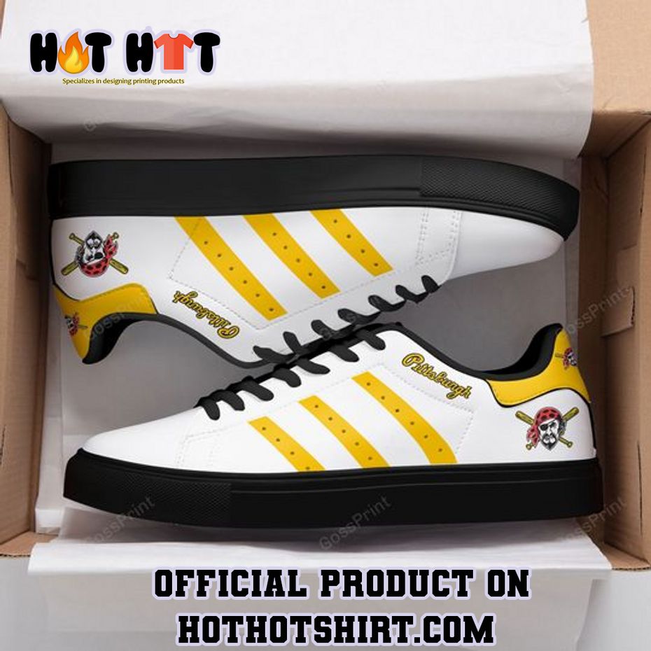 Pittsburgh Pirates Adidas Stan Smith Shoes