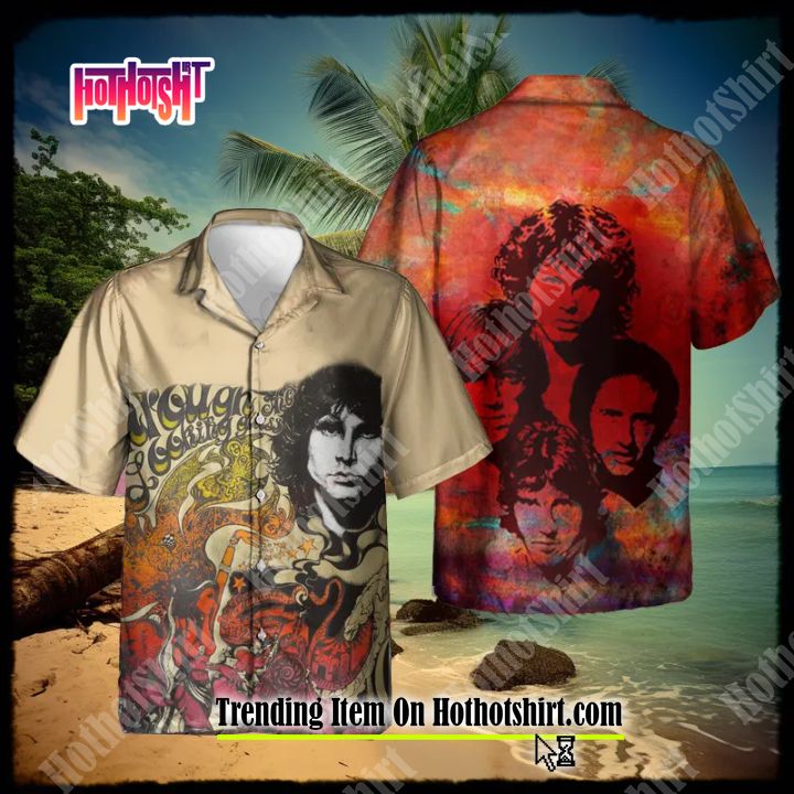 NEW The Doors Jim Morrison Vintage Hawaiian Shirt