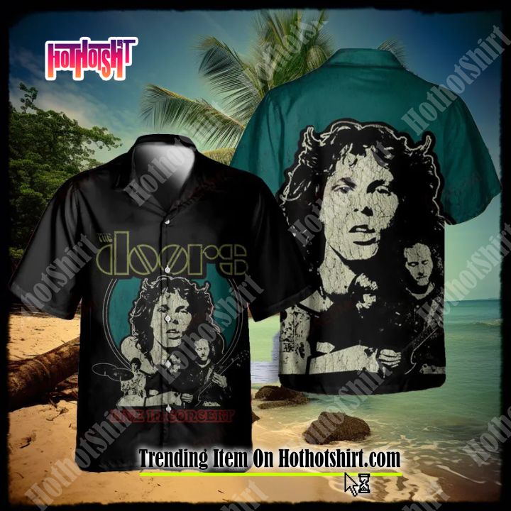 NEW The Doors Rock Band Live In Concert Hawaiian Shirt