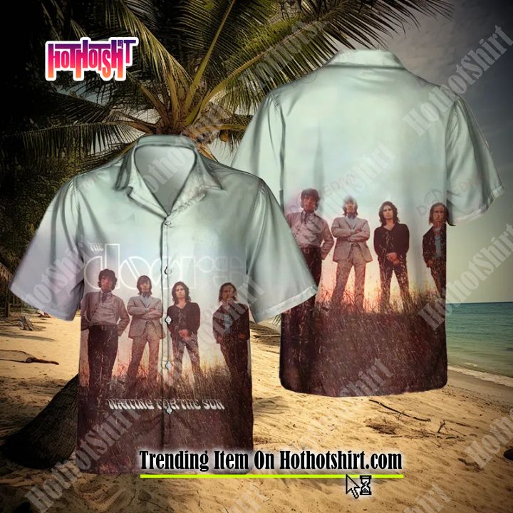 NEW The Doors Rock Band Waiting for the Sun Hawaiian Shirt
