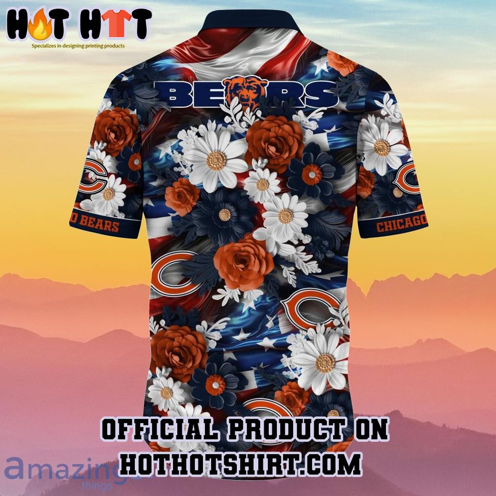 Washington Commanders NFL Hawaiian Shirt 4th Of July Independence