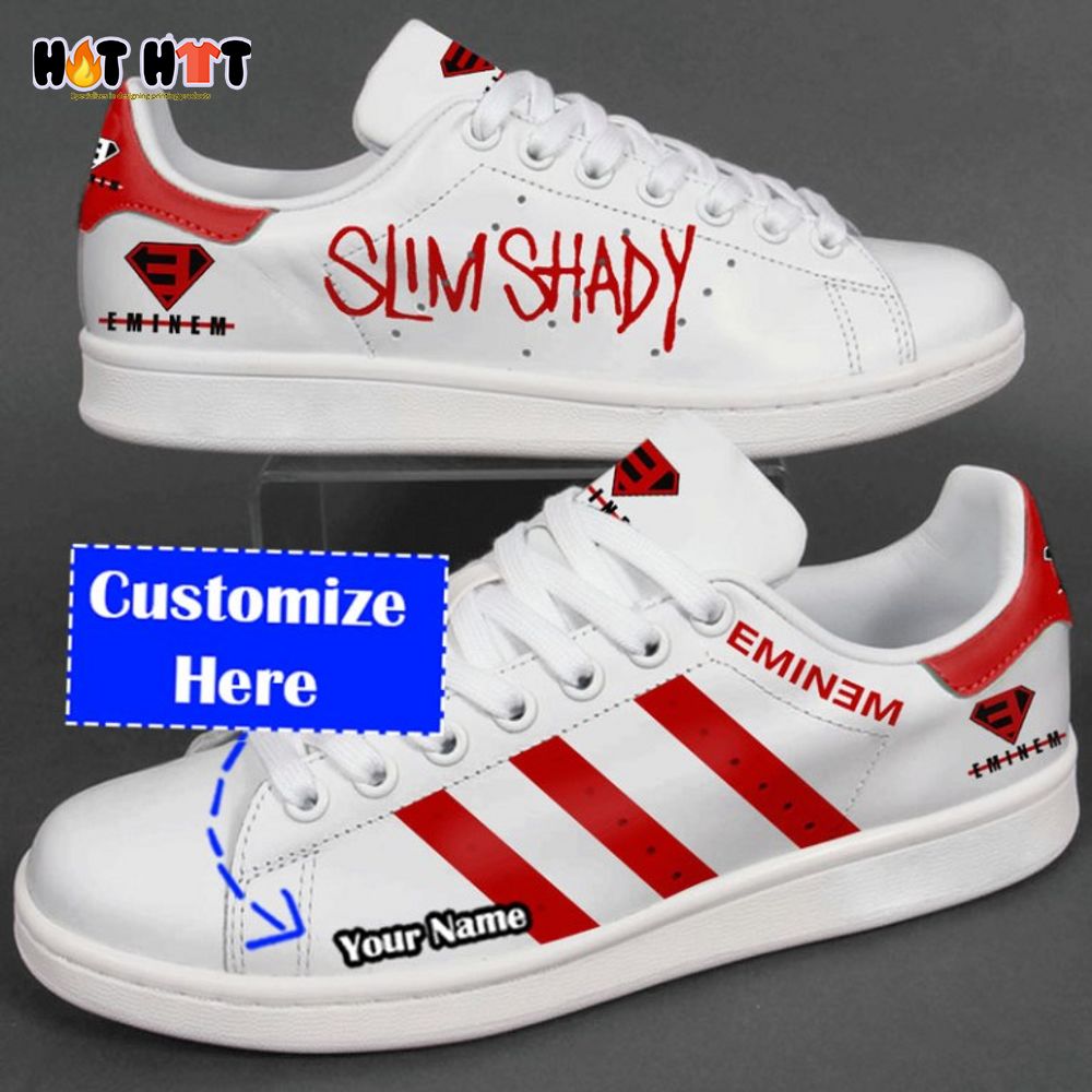 Eminem Slim Shady Stan Smith Low Top Shoes - USALast