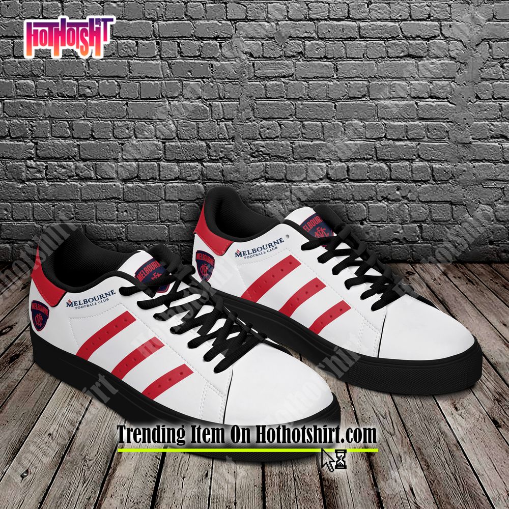 Adidas stan 2024 smith red stripes