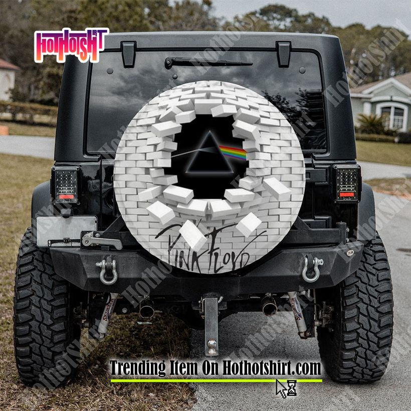 Pink Floyd Brick In The Wall Spare Tire Cover - Flywolrd * Hothotshirt -  Specialize in printing products