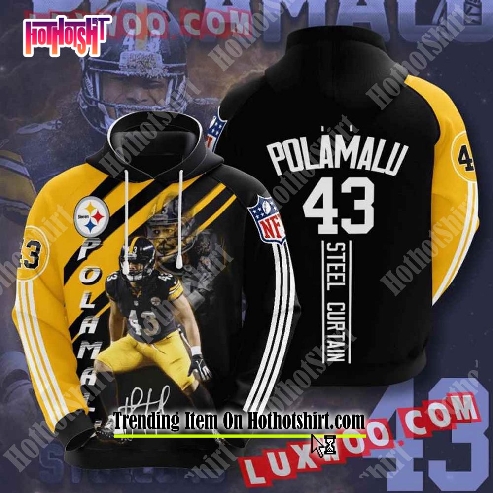 Pittsburgh Steelers 3D All Over Print Hoodie