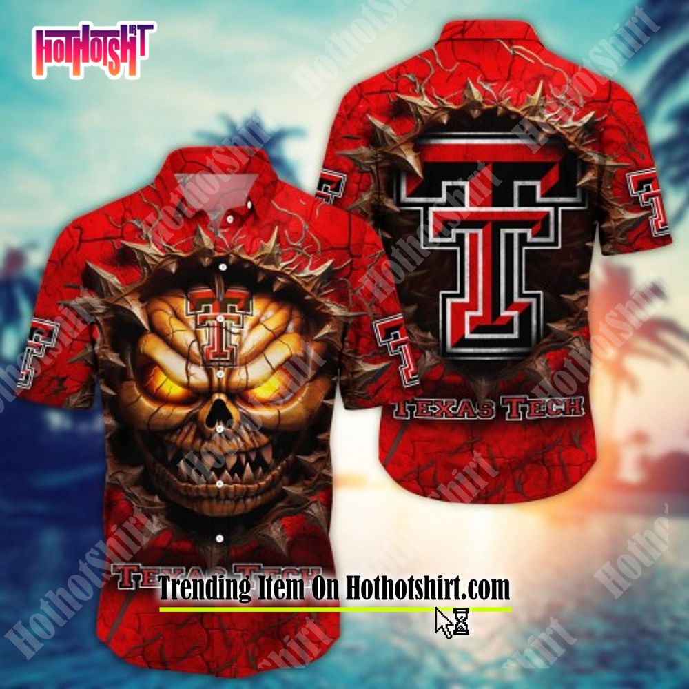 Trending Aloha NCAA Texas Tech Red Raiders Hawaiian Shirt Beach