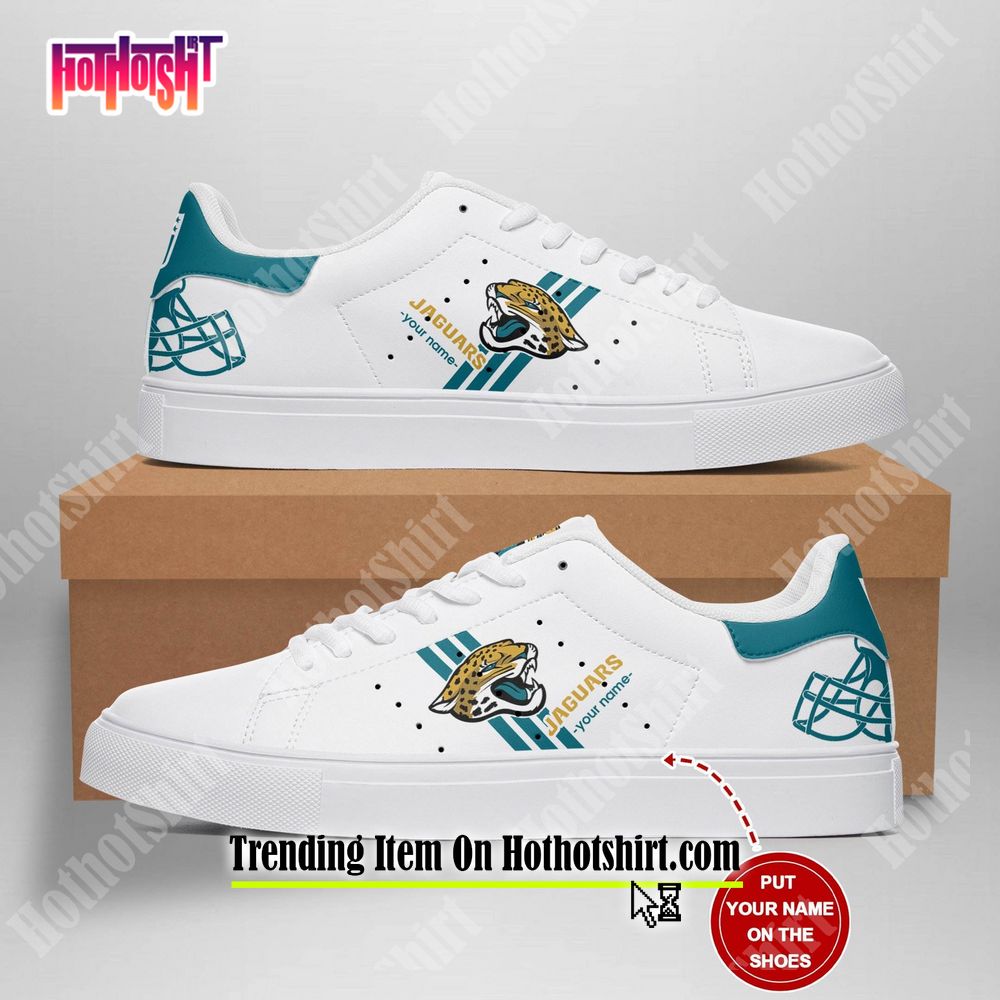 Jacksonville Jaguars NFL Stan Smith Low Top Shoes - Shicloth