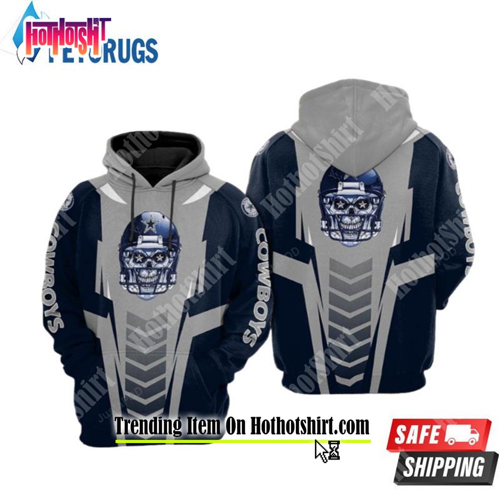 NFL Dallas Cowboys Norse Viking Symbols Personalized Hoodie