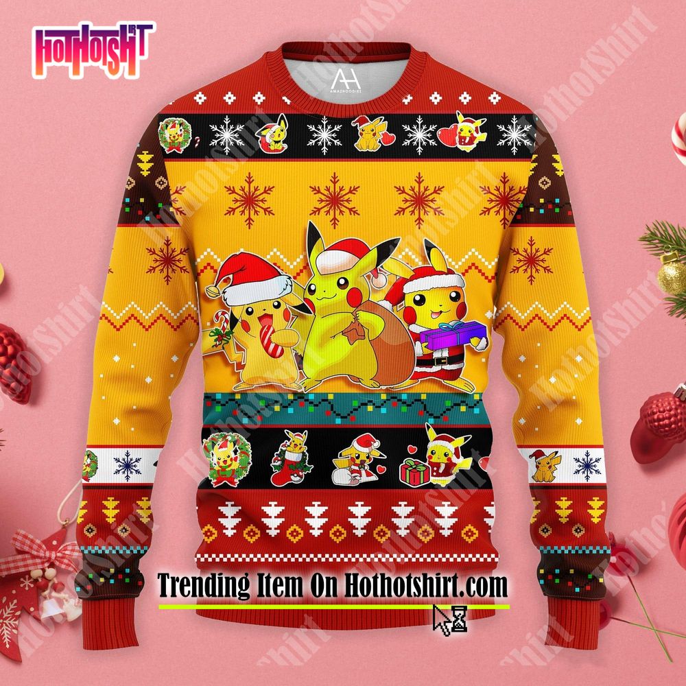 Ahegao Christmas Sweater Anime Girl Products