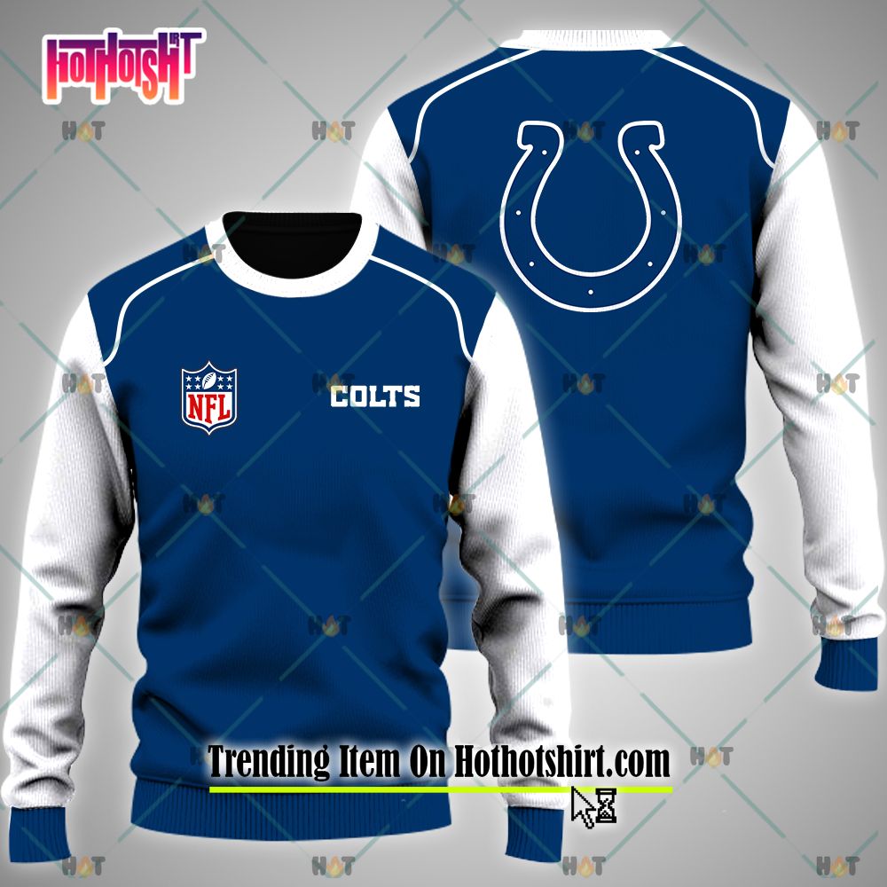 Indianapolis Colts NFL Grateful Dead 3D Printed Hoodie/Zipper