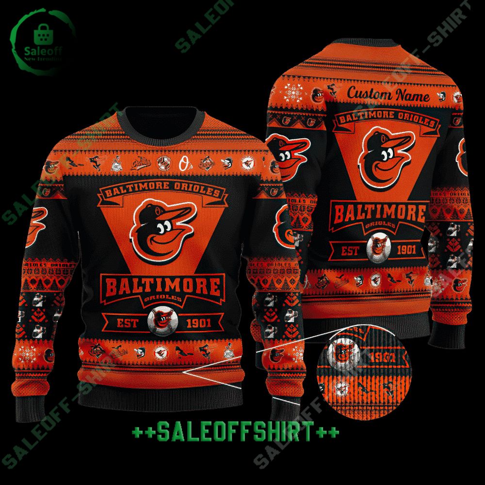 Orioles personalized youth jersey