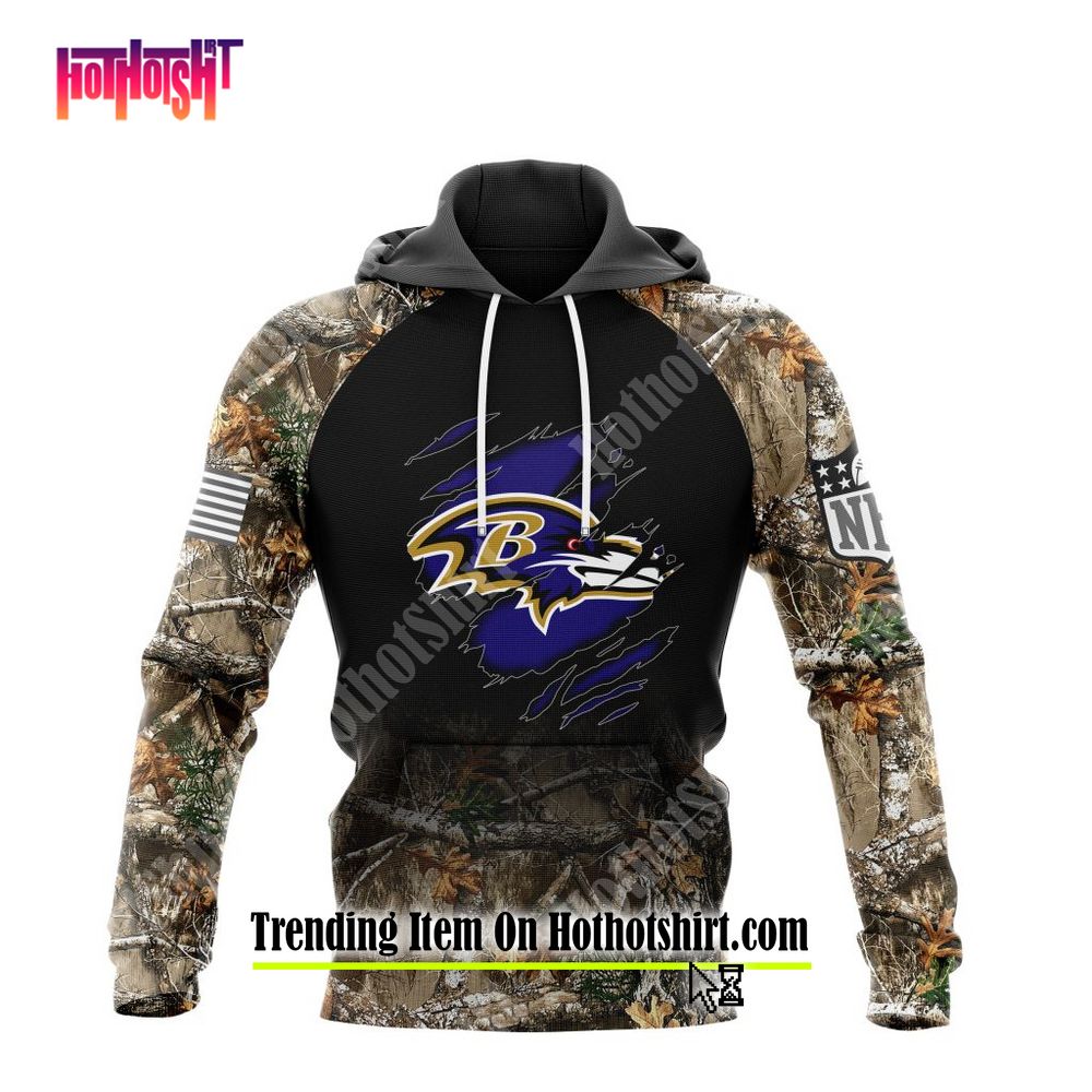 Baltimore Ravens Ncaa Football Maori Tattoo Black Blue 3D Hoodie