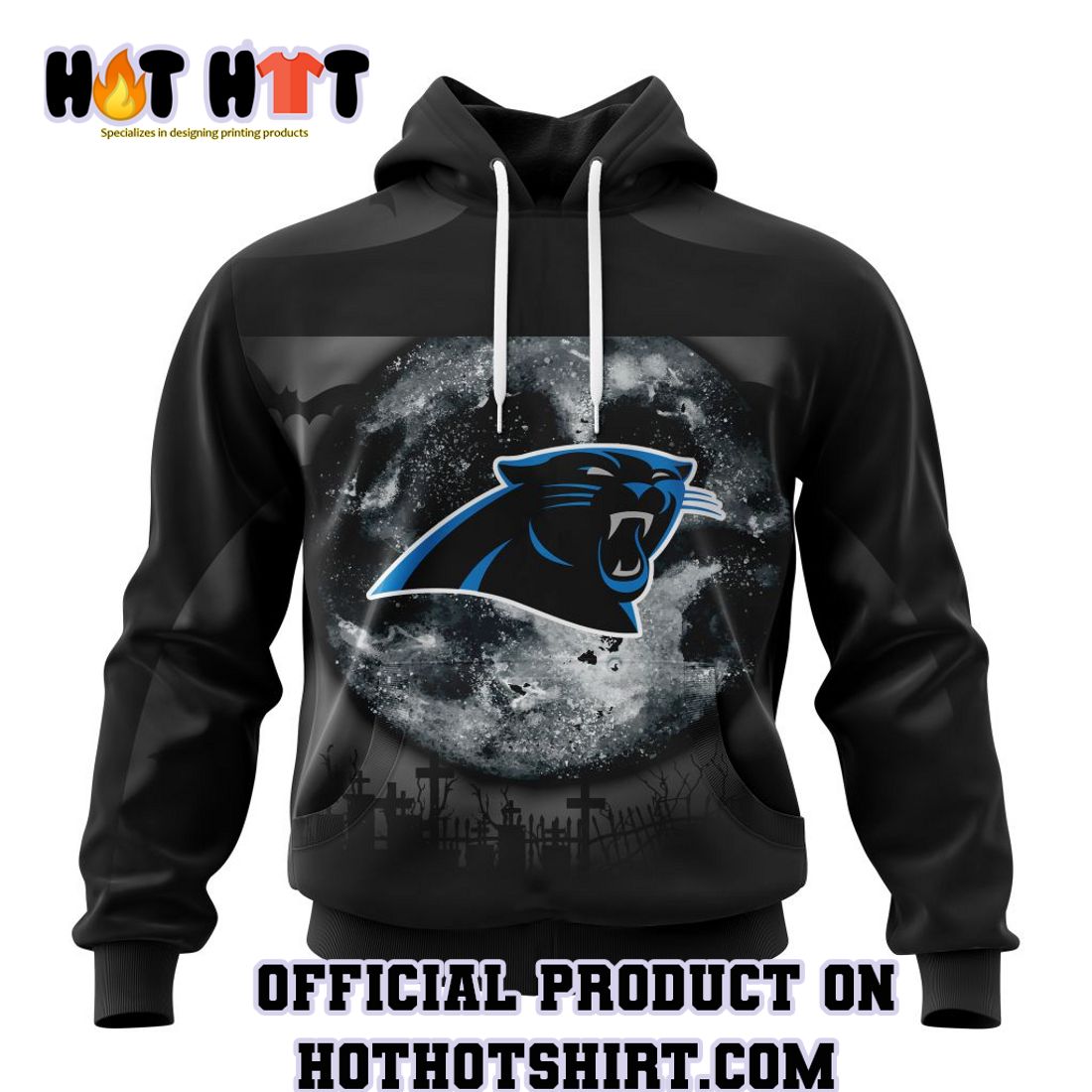 Carolina Panthers NFL Special Halloween Night Concepts Kits Hoodie