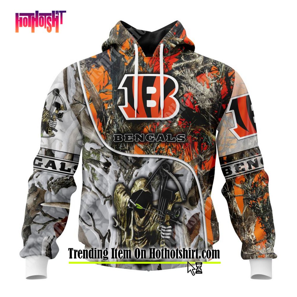 Cincinnati Bengals NFL US Flag Pattern 3D All Over Print Hoodie