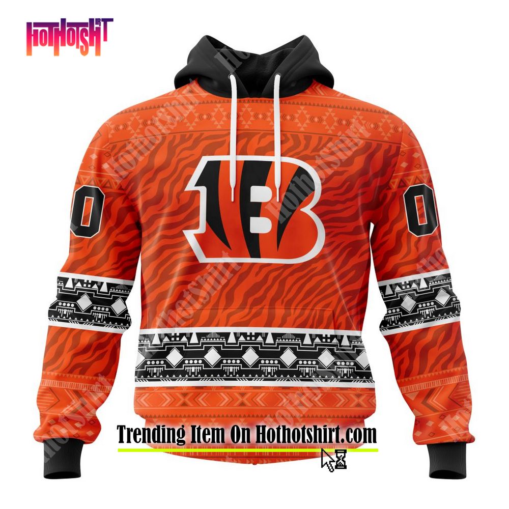 Personalized NFL Cincinnati Bengals Road 3D Printed Hoodie T-shirt  Sweatshirt - Owl Fashion Shop