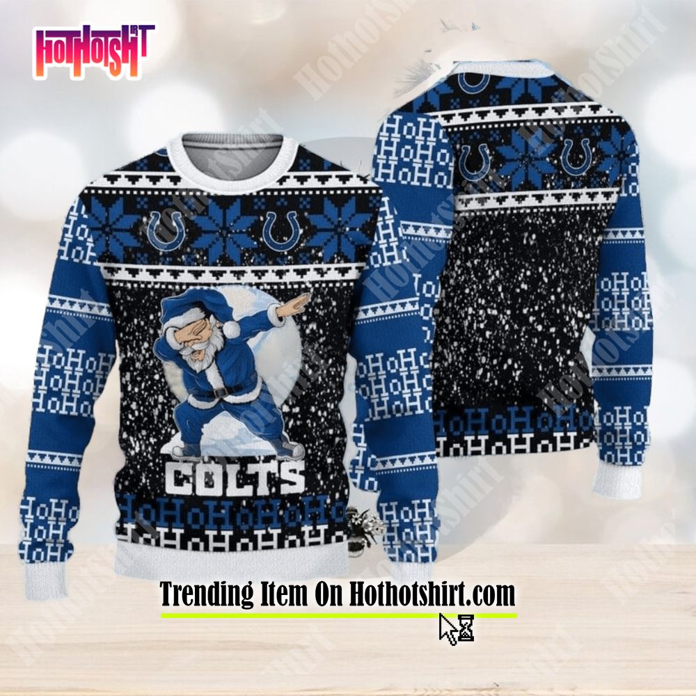 Indianapolis Colts Snoopy NFL Christmas Ugly Sweater Gift For Fans