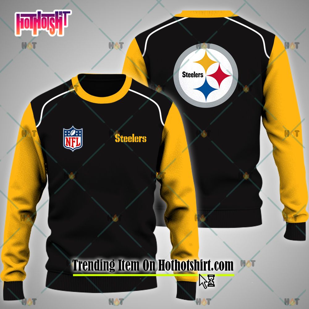 Pittsburgh Steelers NFL Classic 3D Printed Hoodie/Zipper Hoodie - Travels  in Translation