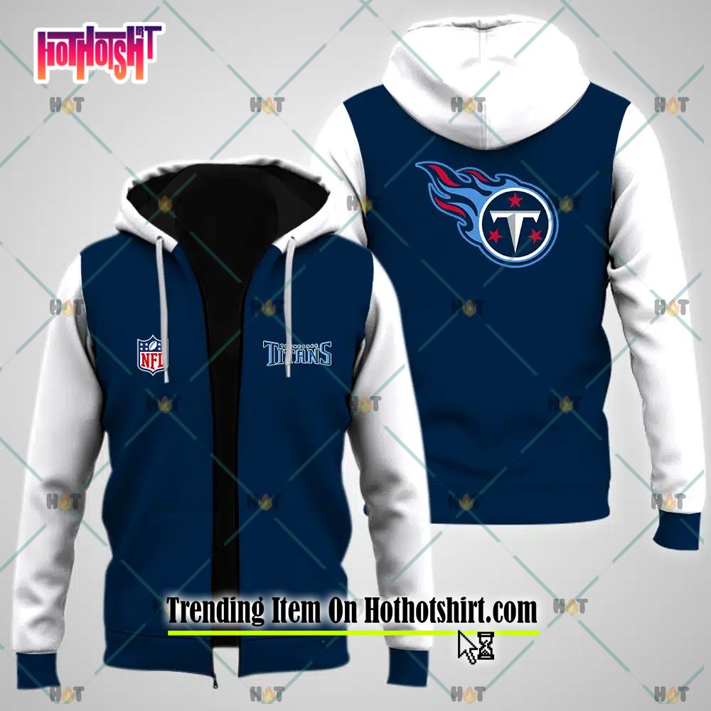 Titans zip up online hoodie