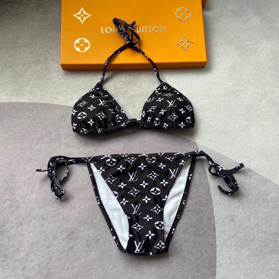 HOT Louis Vuitton Luxury Bikini Set Swimsuit Jumpsuit Beach - USALast