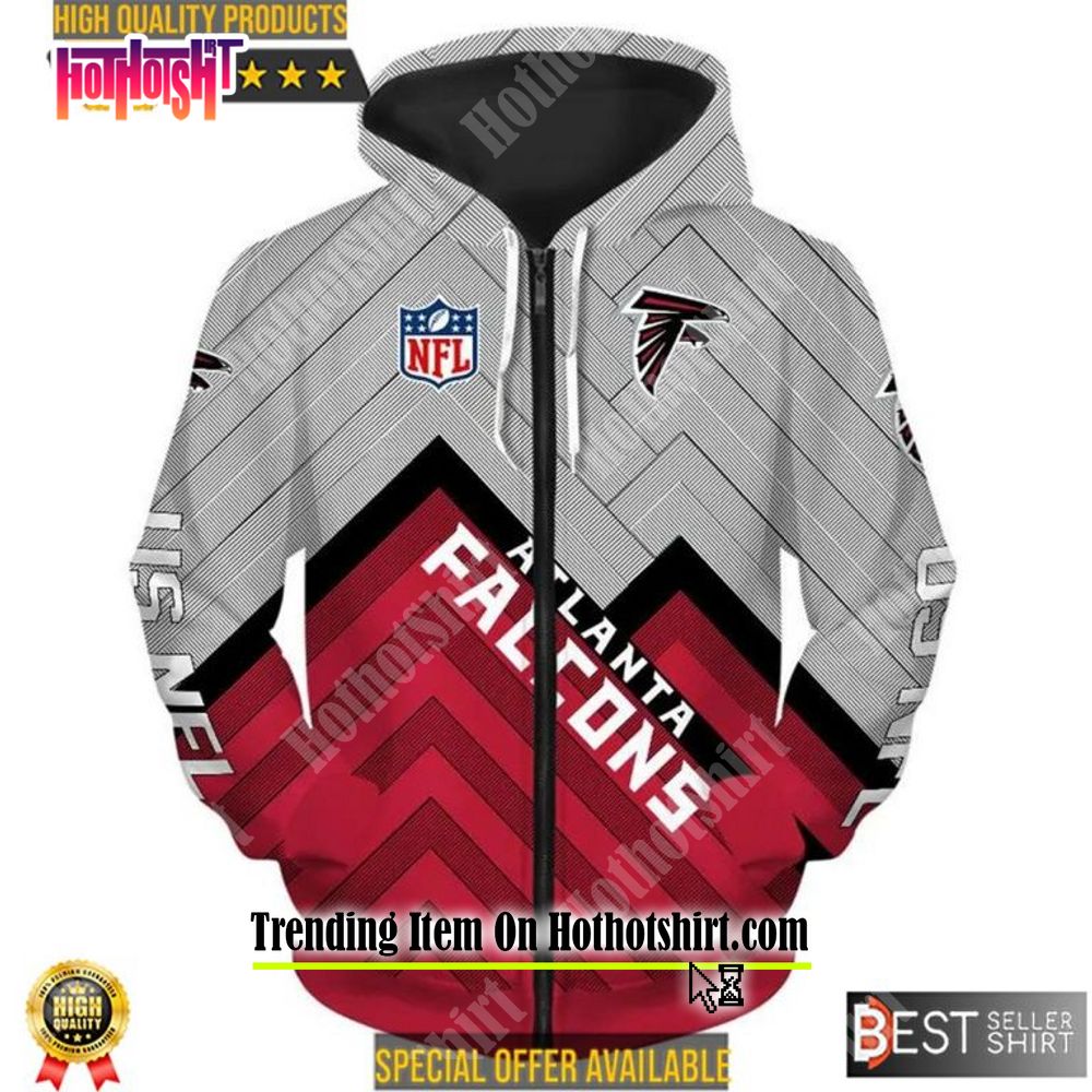 Atlanta Falcons Hoodie 3D Cartoon Player Cute Shirt - Reallgraphics