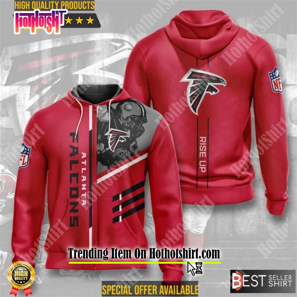 NFL Atlanta Falcons 3D Hoodie Pullover NFL For Fans - Reallgraphics