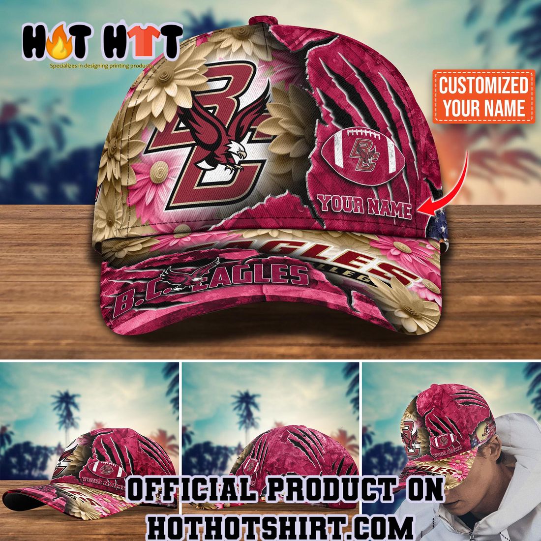 TRENDING] Boston College Eagles Personalized Hawaiian Shirt