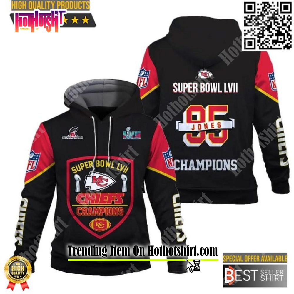 14% OFF Kansas City Chiefs Zip Up Hoodies 3D Super Bowl LIV