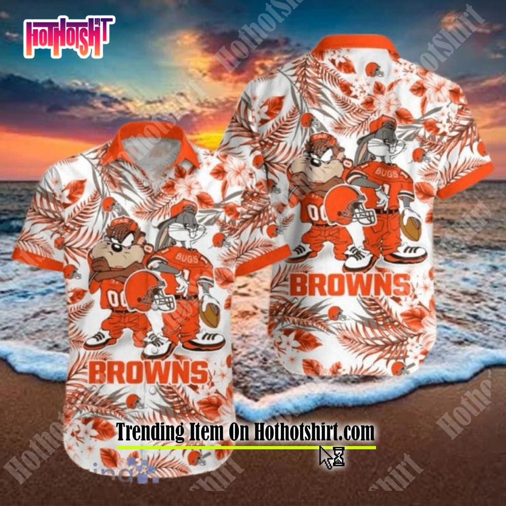 Cleveland Browns NFL Custom Name Hawaiian Shirt For Men And Women