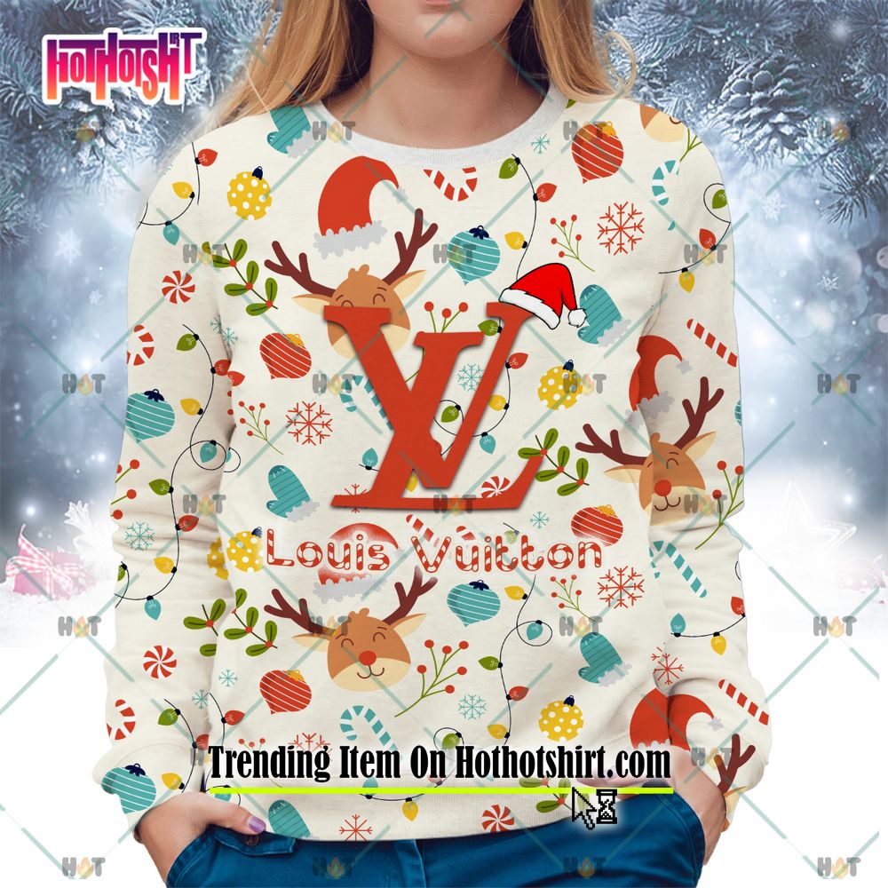 Louis Vuitton Monogram Ugly Christmas Sweater