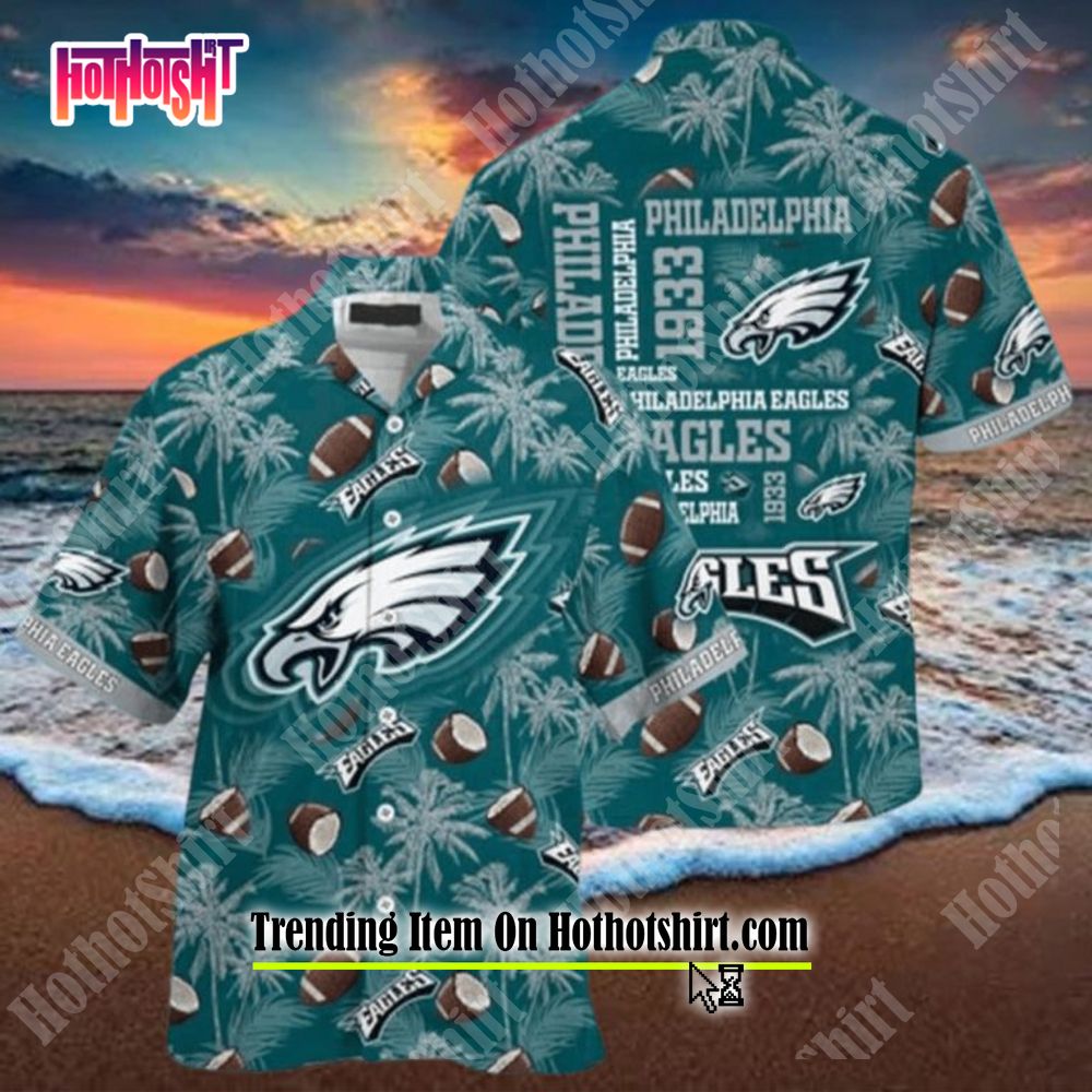 Philadelphia Eagles All Over Print Logo And Coconut Trending