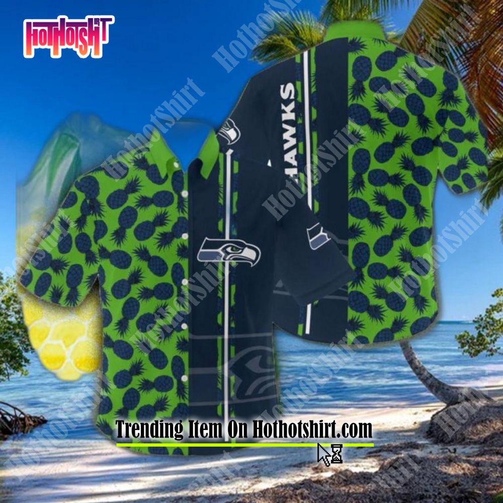 NFL Pineapple Cowboys Hawaiian Shirt - Giftzenith