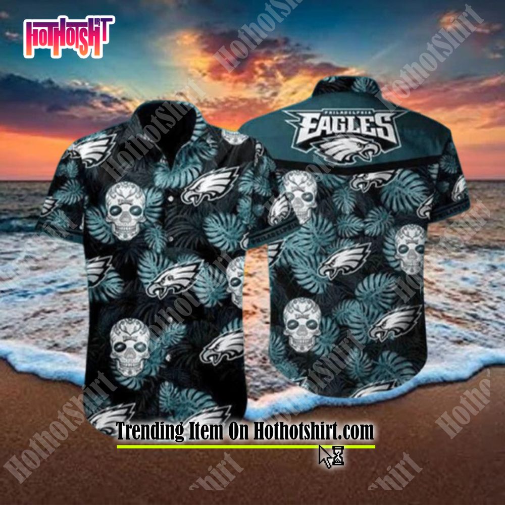 Philadelphia Eagles NFL Hawaiian Shirt, Trending Beach Shirt For Awesome  Fans - Bring Your Ideas, Thoughts And Imaginations Into Reality Today