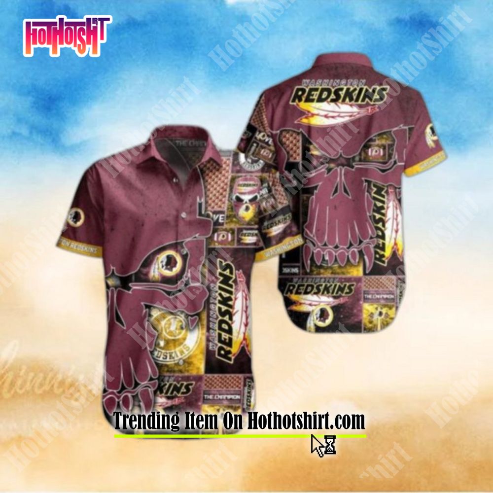 Washington Redskinds NFL 3D Hawaiian Shirt And Shorts For Men And Women  Gift Fans - Freedomdesign