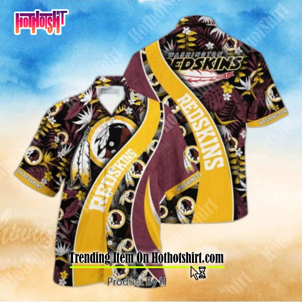 Washington Redskins NFL Team Tropical All Over Print Hawaiian Shirt -  USALast