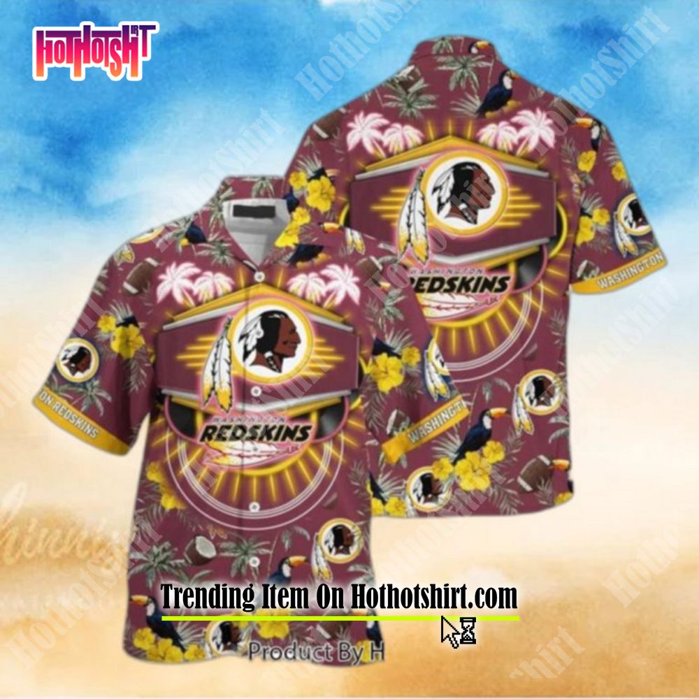 Washington Redskins NFL Hawaiian Shirt Style Summer For Awesome Fans Hot  Trend 2023 - Limotees