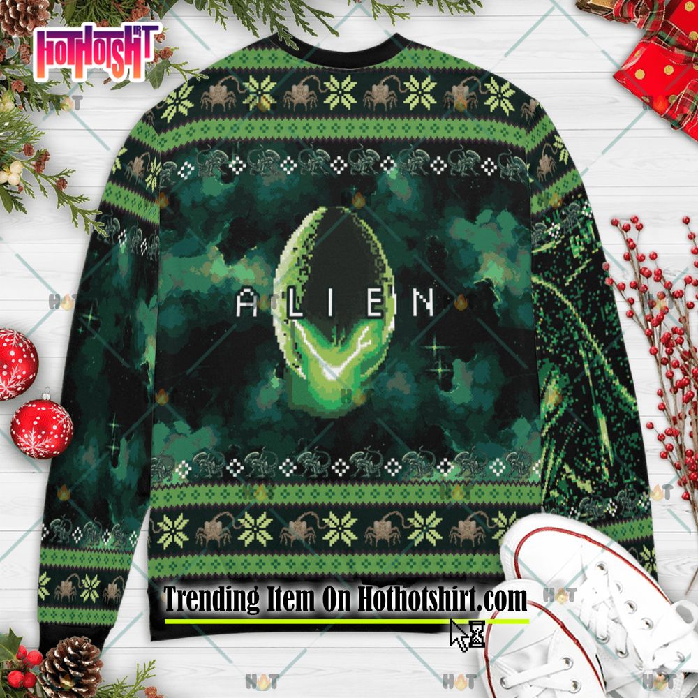 Xenomorph ugly christmas on sale sweater