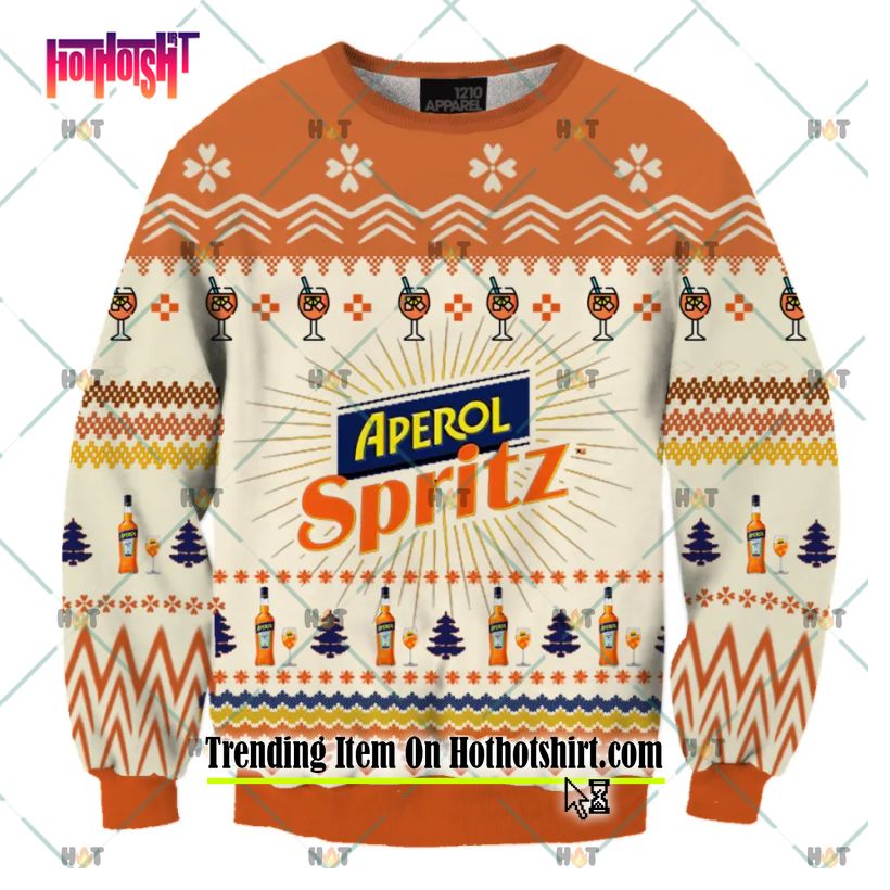 Orange christmas outlet sweater