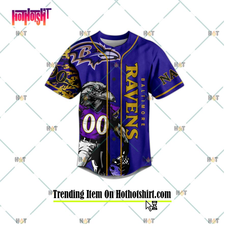 Baltimore ravens cheap baseball jersey