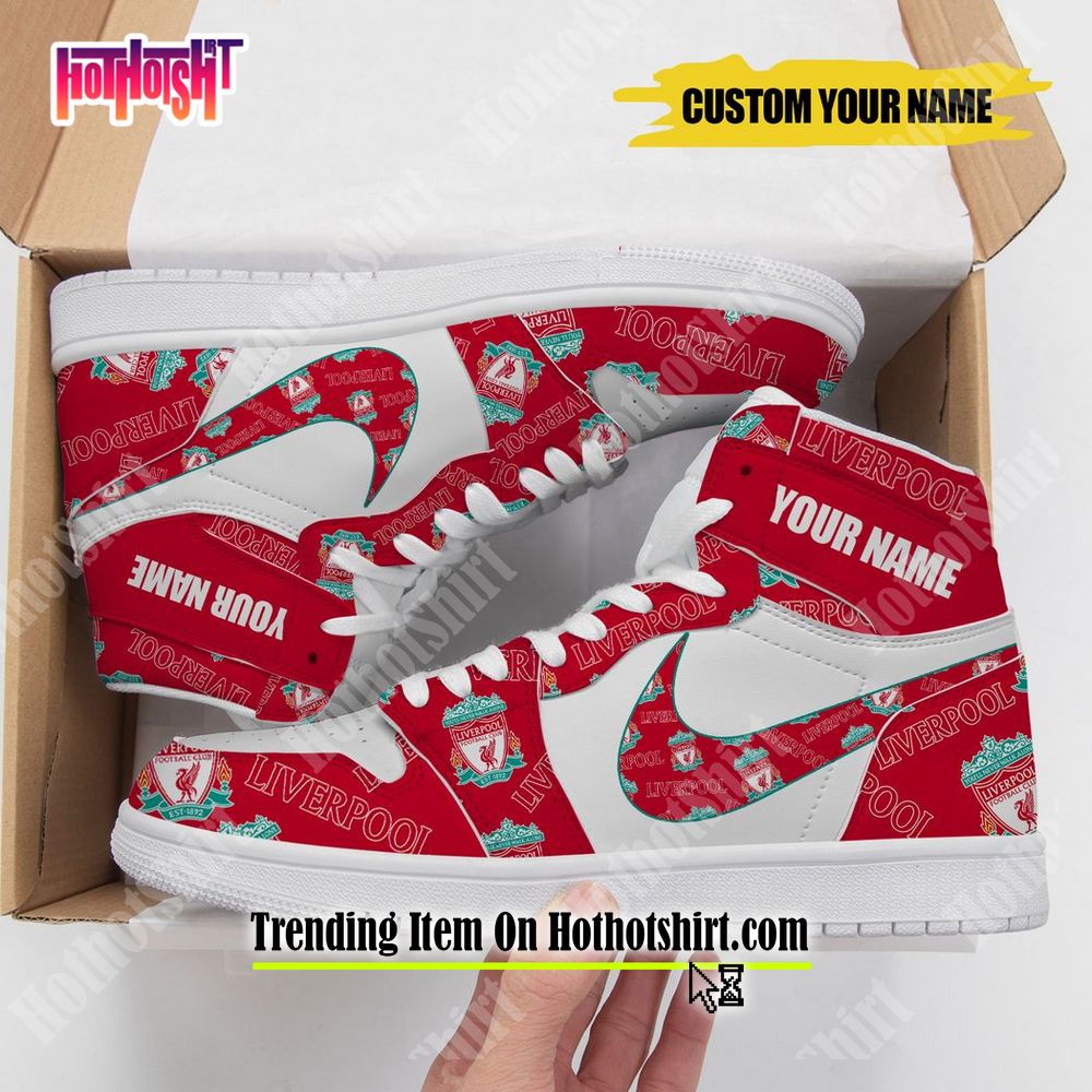 Liverpool FC Custom Name Nike Air Jordan 1 Shoes Old School Cool for  Collectors