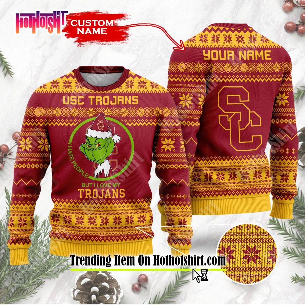 Usc trojans shop ugly christmas sweater