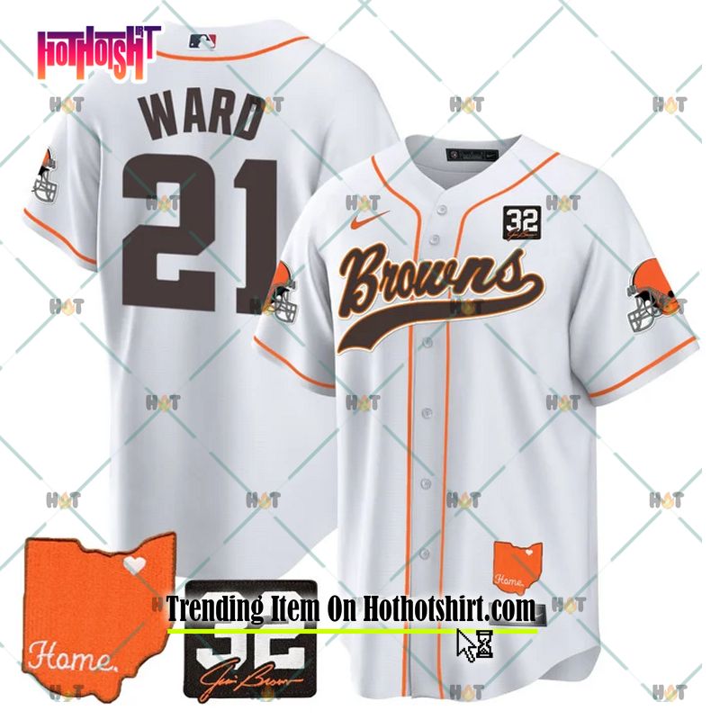 Browns baseball hot sale jersey