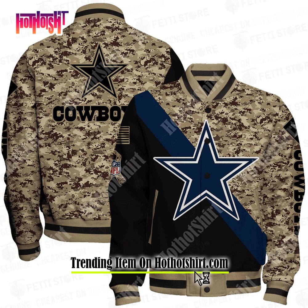 Dallas cowboys camo on sale jacket