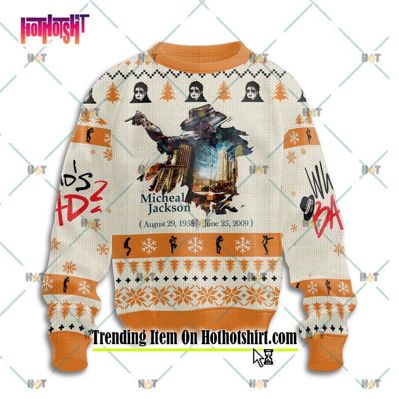 Michael jackson cheap christmas jumper